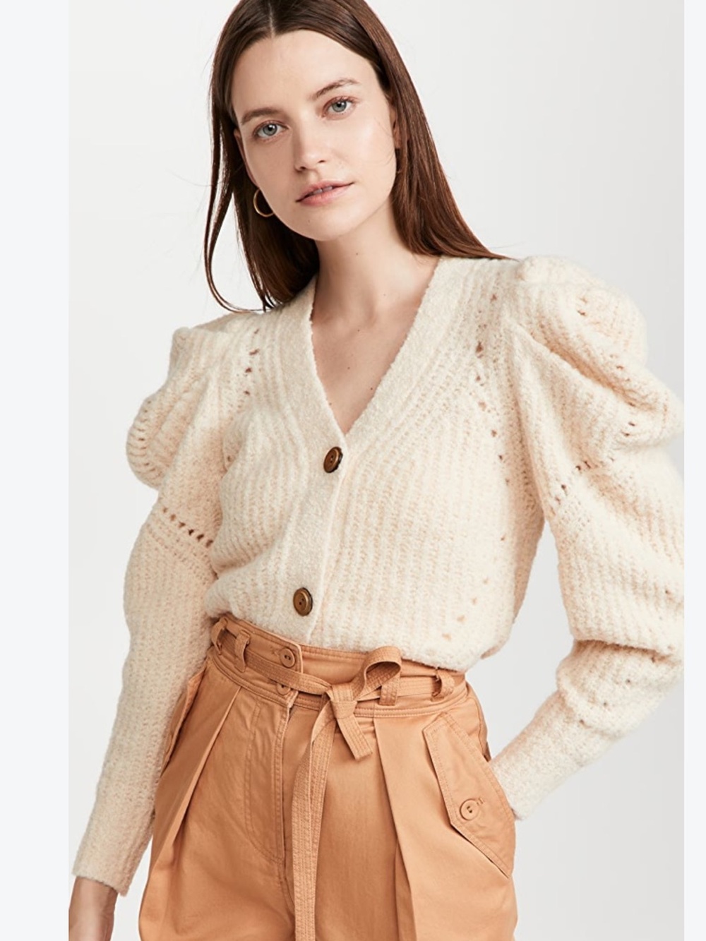 Ulla Johnson Emmy Cardigan - Dawn Cream Small Revolve